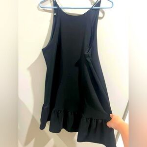Black summer dress